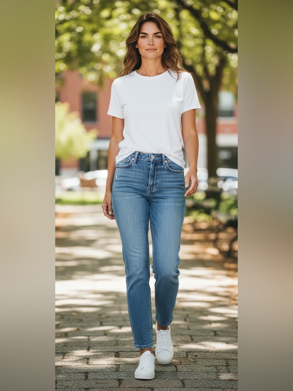 Frame Denim Light Wash Straight-Leg Jeans - Women's